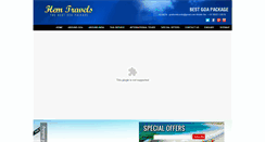 Desktop Screenshot of hemtravels.com